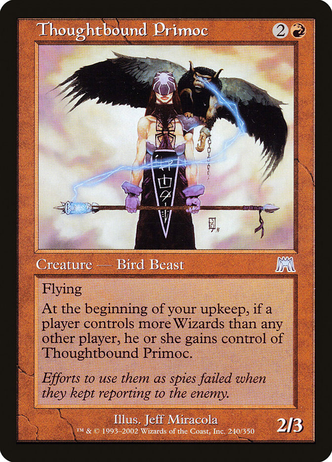 Thoughtbound Primoc [Onslaught] | Card Merchant Takapuna