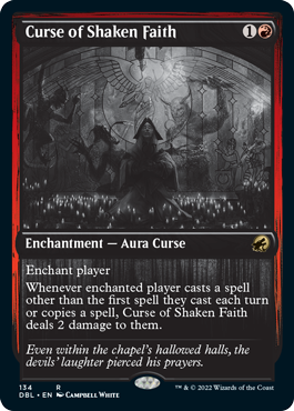 Curse of Shaken Faith [Innistrad: Double Feature] | Card Merchant Takapuna