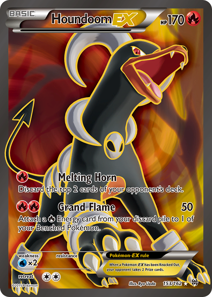 Houndoom EX (153/162) [XY: BREAKthrough] | Card Merchant Takapuna