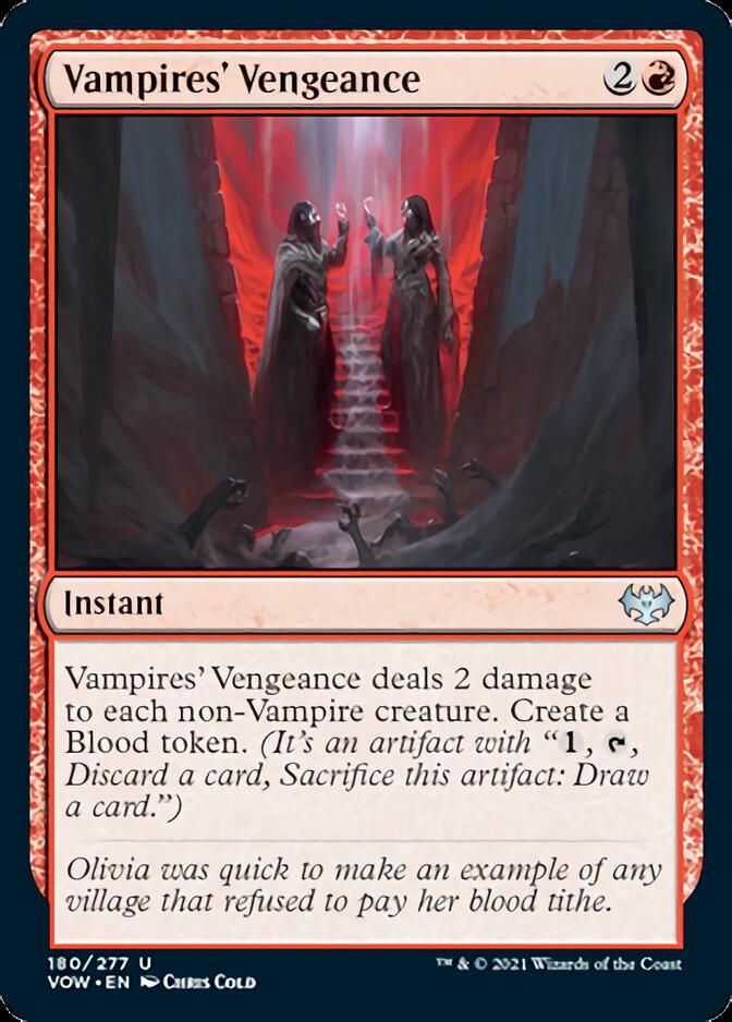 Vampires' Vengeance [Innistrad: Crimson Vow] | Card Merchant Takapuna