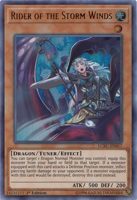 Rider of the Storm Winds [LCKC-EN017] Ultra Rare | Card Merchant Takapuna