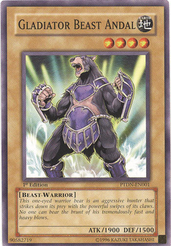 Gladiator Beast Andal [PTDN-EN001] Common | Card Merchant Takapuna