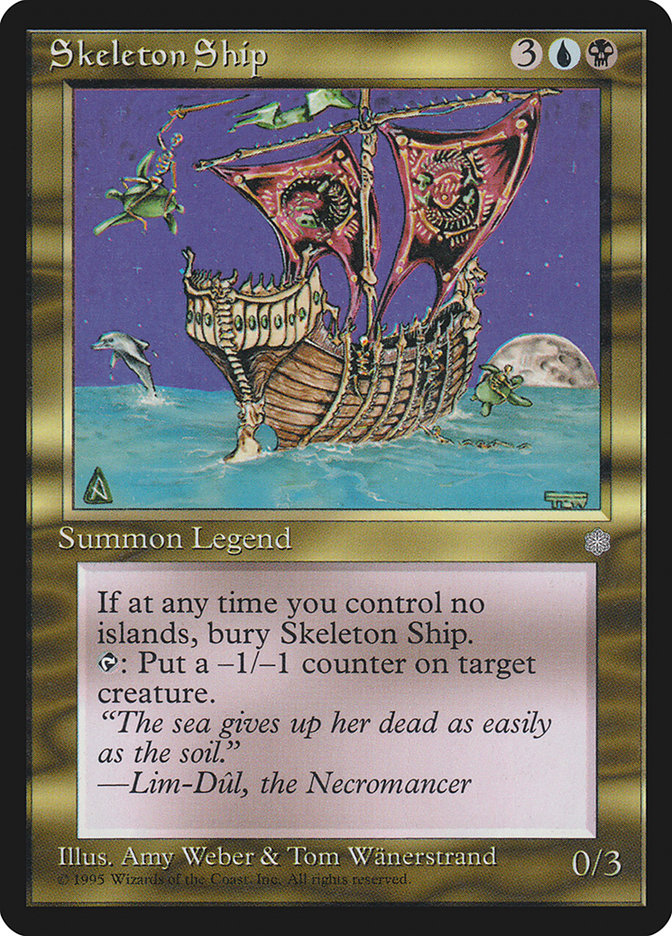 Skeleton Ship [Ice Age] | Card Merchant Takapuna