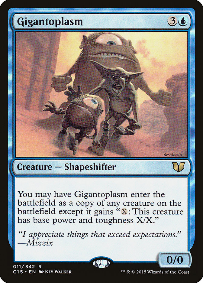 Gigantoplasm [Commander 2015] | Card Merchant Takapuna