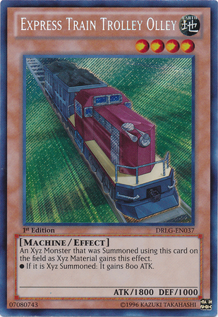 Express Train Trolley Olley [DRLG-EN037] Secret Rare | Card Merchant Takapuna