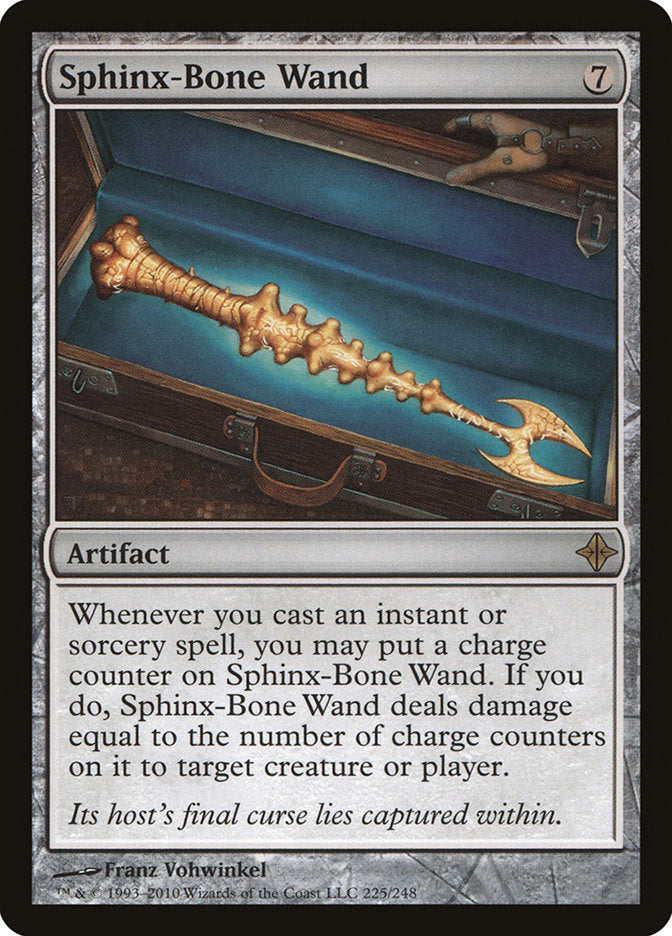 Sphinx-Bone Wand [Rise of the Eldrazi] | Card Merchant Takapuna