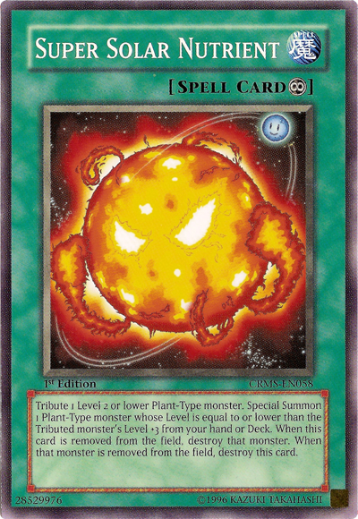 Super Solar Nutrient [CRMS-EN058] Common | Card Merchant Takapuna