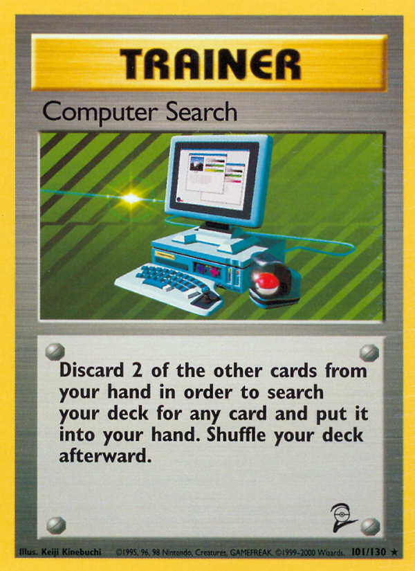 Computer Search (101/130) [Base Set 2] | Card Merchant Takapuna