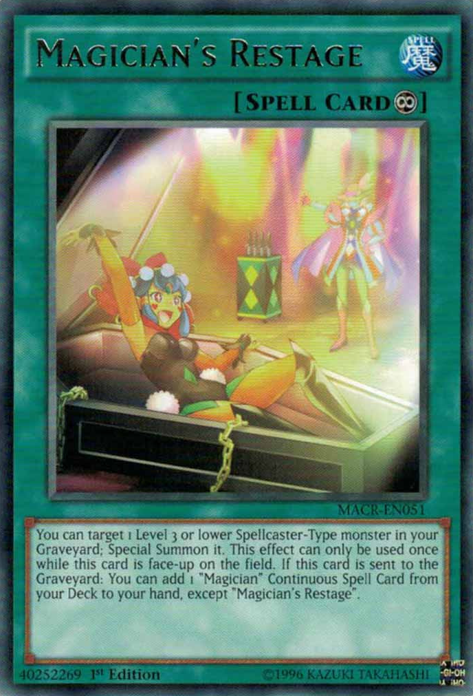 Magician's Restage [MACR-EN051] Rare | Card Merchant Takapuna