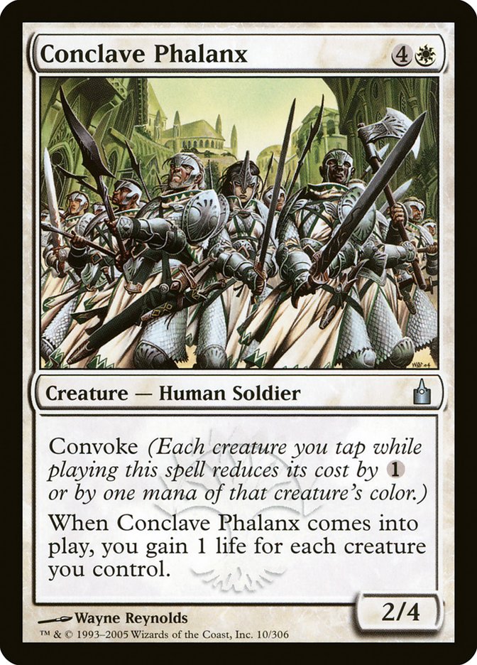 Conclave Phalanx [Ravnica: City of Guilds] | Card Merchant Takapuna