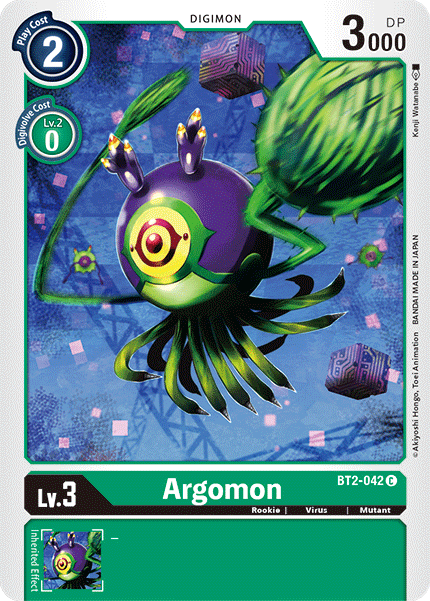 Argomon [BT2-042] [Release Special Booster Ver.1.5] | Card Merchant Takapuna