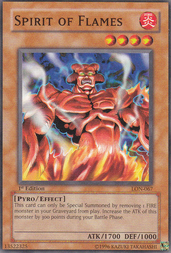 Spirit of Flames [LON-067] Common | Card Merchant Takapuna