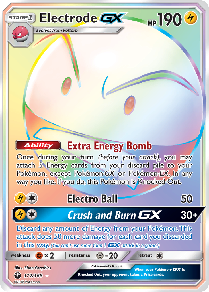 Electrode GX (172/168) [Sun & Moon: Celestial Storm] | Card Merchant Takapuna