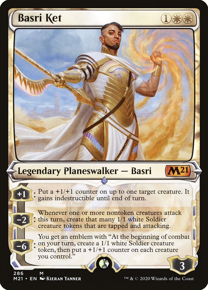 Basri Ket (Showcase) [Core Set 2021] | Card Merchant Takapuna