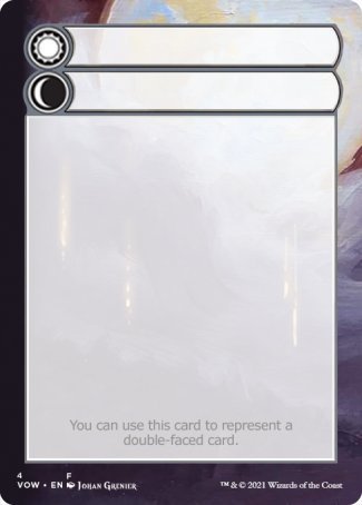 Helper Card (4/9) [Innistrad: Crimson Vow Tokens] | Card Merchant Takapuna