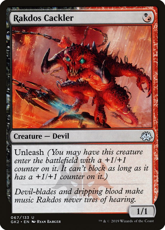 Rakdos Cackler [Ravnica Allegiance Guild Kit] | Card Merchant Takapuna