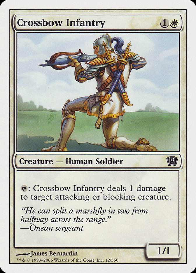 Crossbow Infantry [Ninth Edition] | Card Merchant Takapuna