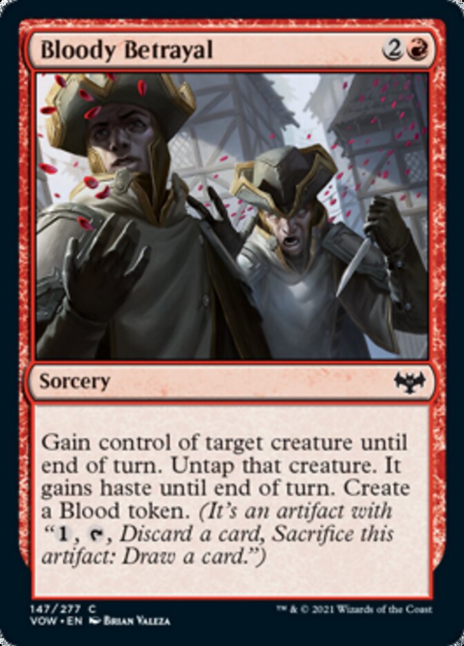 Bloody Betrayal [Innistrad: Crimson Vow] | Card Merchant Takapuna