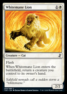 Whitemane Lion [Time Spiral Remastered] | Card Merchant Takapuna