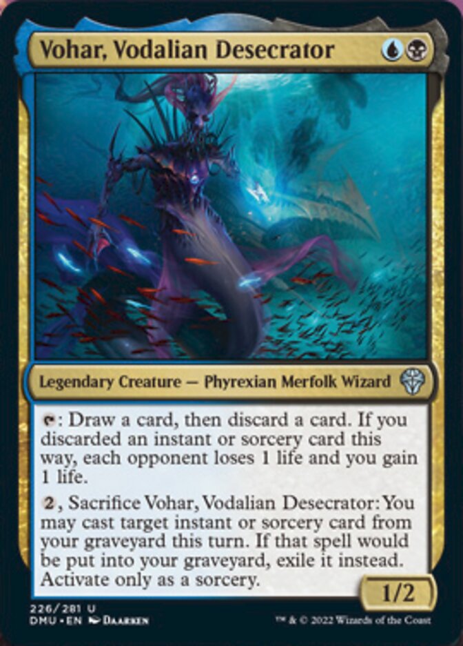 Vohar, Vodalian Desecrator [Dominaria United] | Card Merchant Takapuna