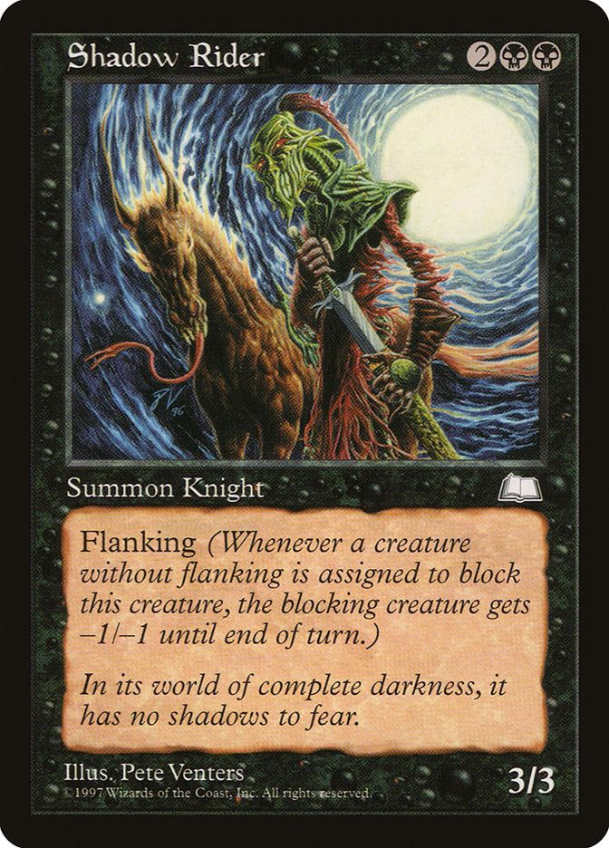 Shadow Rider [Weatherlight] | Card Merchant Takapuna