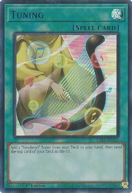 Tuning (Blue) [LDS3-EN122] Ultra Rare | Card Merchant Takapuna