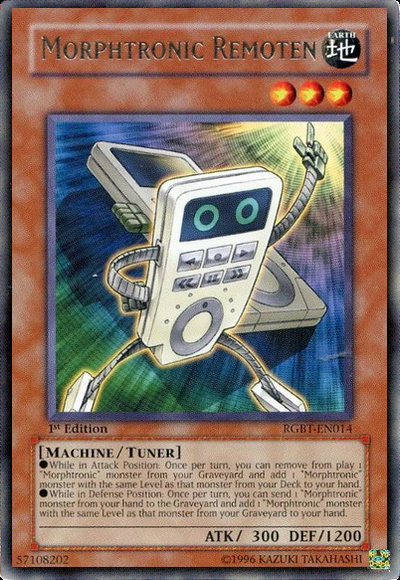 Morphtronic Remoten [RGBT-EN014] Rare | Card Merchant Takapuna