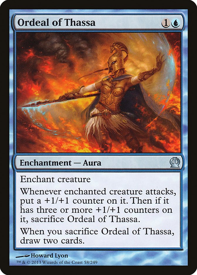 Ordeal of Thassa [Theros] | Card Merchant Takapuna