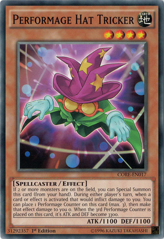 Performage Hat Tricker [CORE-EN017] Common | Card Merchant Takapuna