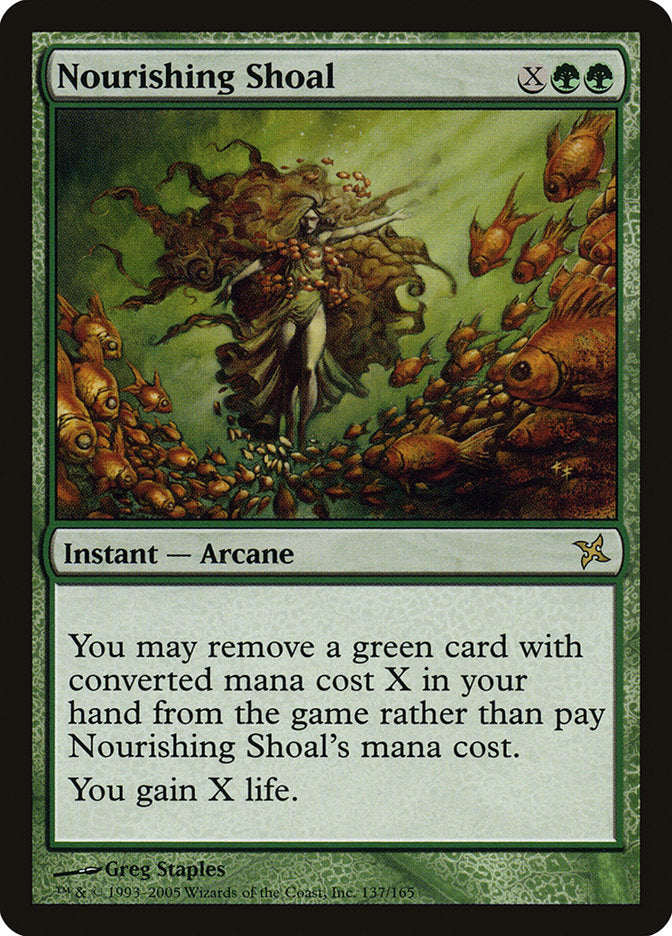 Nourishing Shoal [Betrayers of Kamigawa] | Card Merchant Takapuna