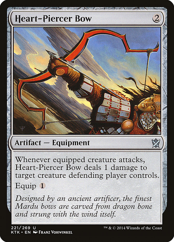 Heart-Piercer Bow [Khans of Tarkir] | Card Merchant Takapuna