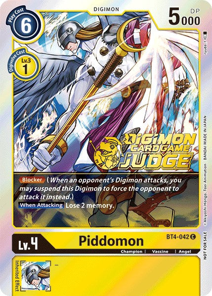 Piddomon [BT4-042] (Judge Pack 1) [Great Legend Promos] | Card Merchant Takapuna