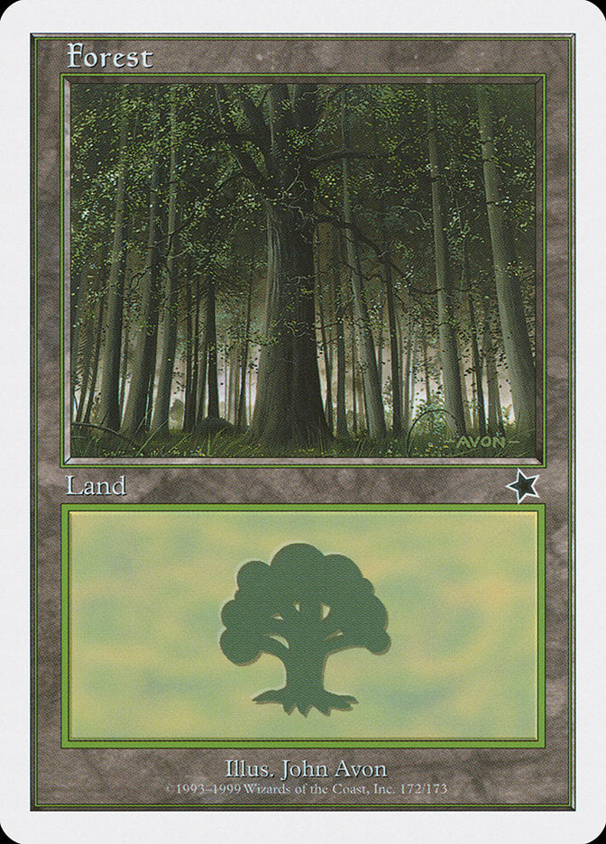 Forest (172) [Starter 1999] | Card Merchant Takapuna