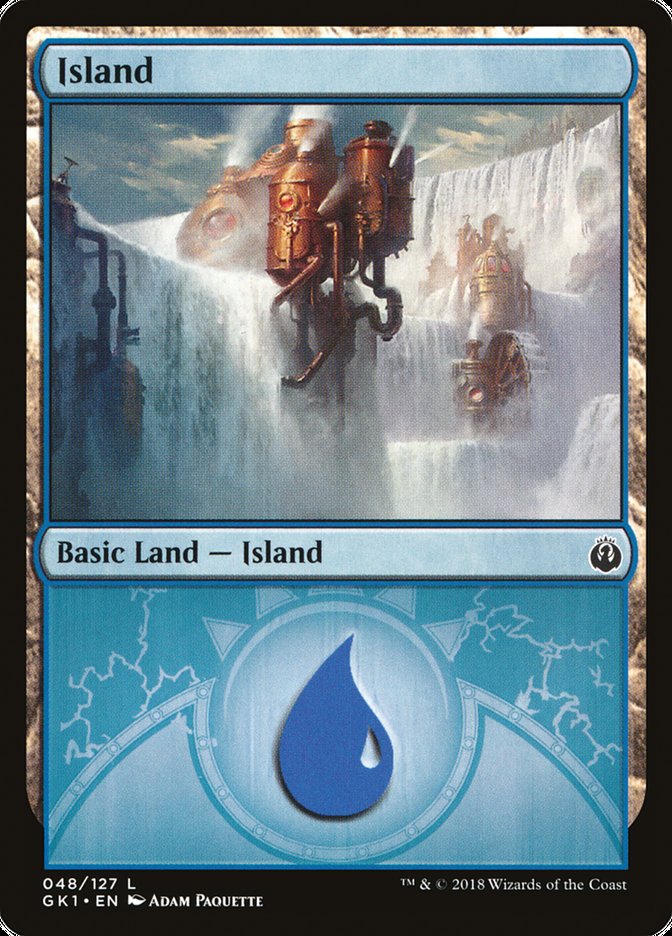 Island (48) [Guilds of Ravnica Guild Kit] | Card Merchant Takapuna