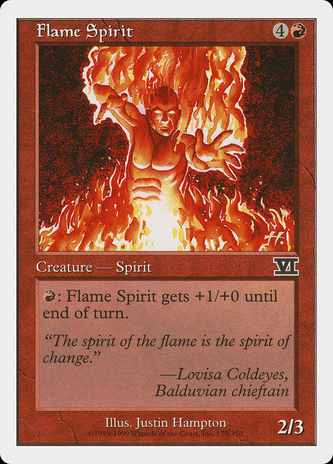 Flame Spirit [Classic Sixth Edition] | Card Merchant Takapuna