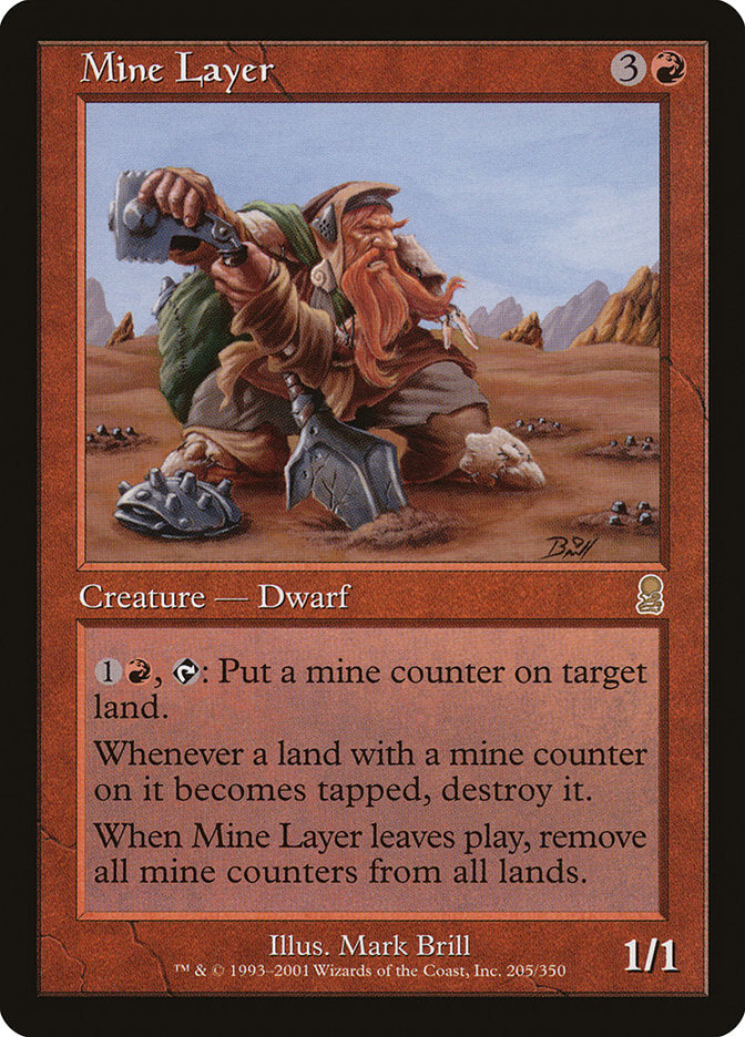 Mine Layer [Odyssey] | Card Merchant Takapuna