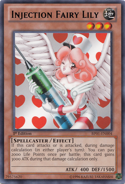 Injection Fairy Lily [BP01-EN004] Rare | Card Merchant Takapuna