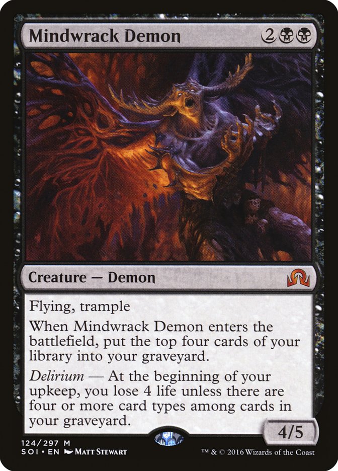 Mindwrack Demon [Shadows over Innistrad] | Card Merchant Takapuna