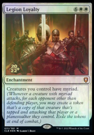 Legion Loyalty [Commander Legends: Battle for Baldur's Gate Prerelease Promos] | Card Merchant Takapuna