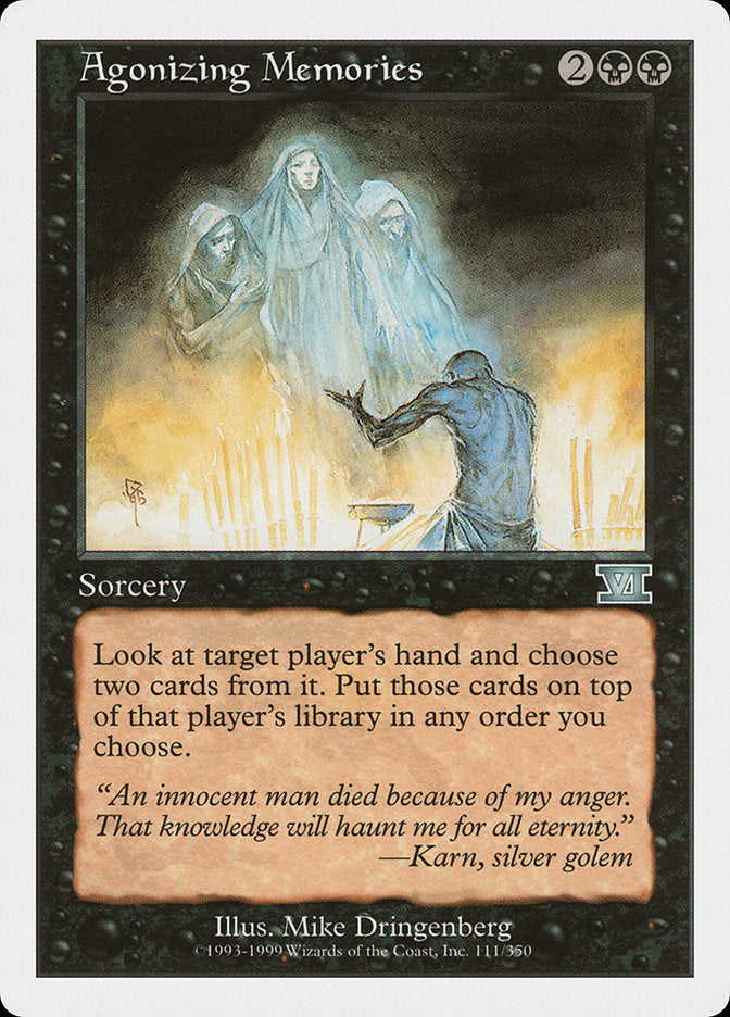 Agonizing Memories [Classic Sixth Edition] | Card Merchant Takapuna