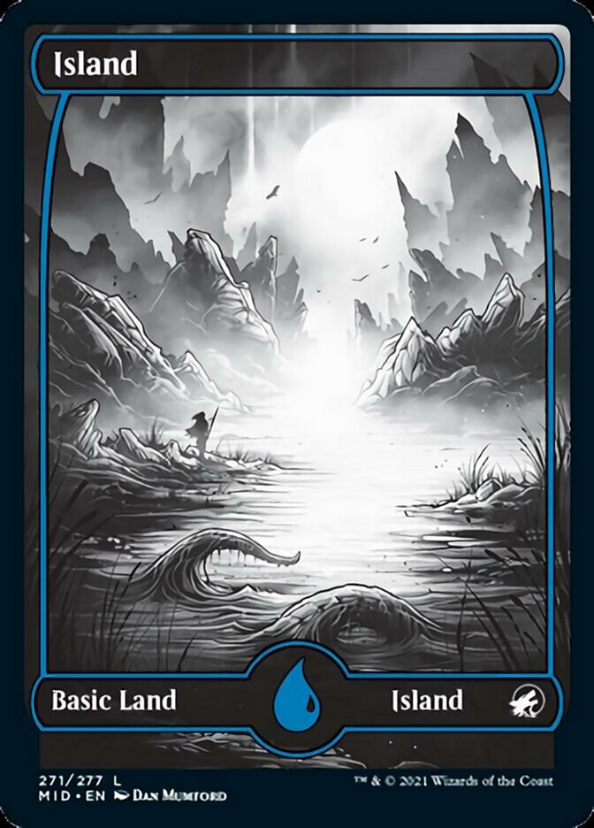 Island (271) [Innistrad: Midnight Hunt] | Card Merchant Takapuna