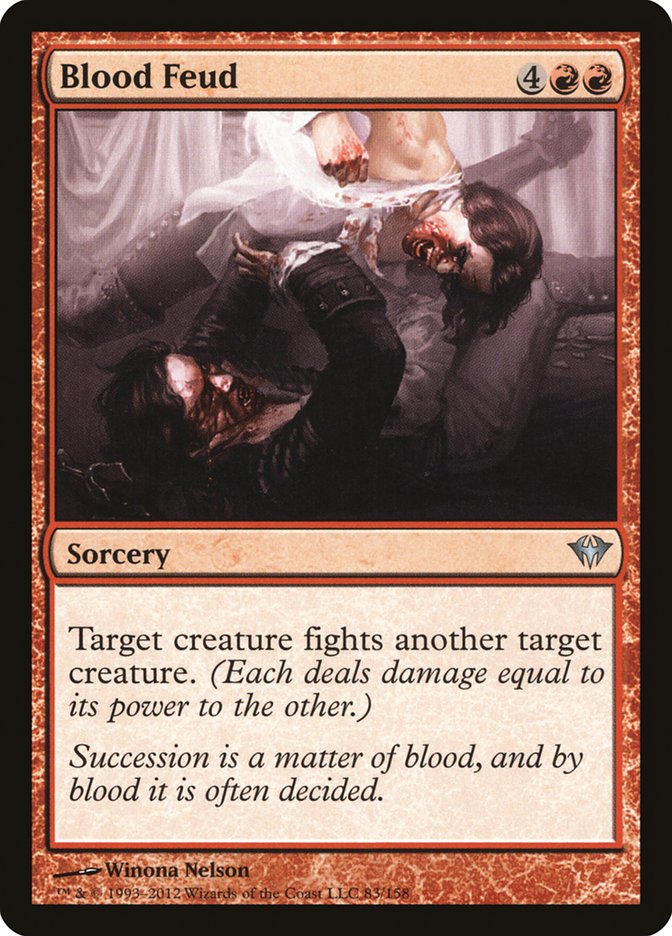 Blood Feud [Dark Ascension] | Card Merchant Takapuna