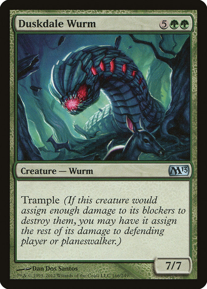 Duskdale Wurm [Magic 2013] | Card Merchant Takapuna