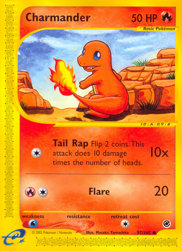 Charmander (97/165) [Expedition: Base Set] | Card Merchant Takapuna