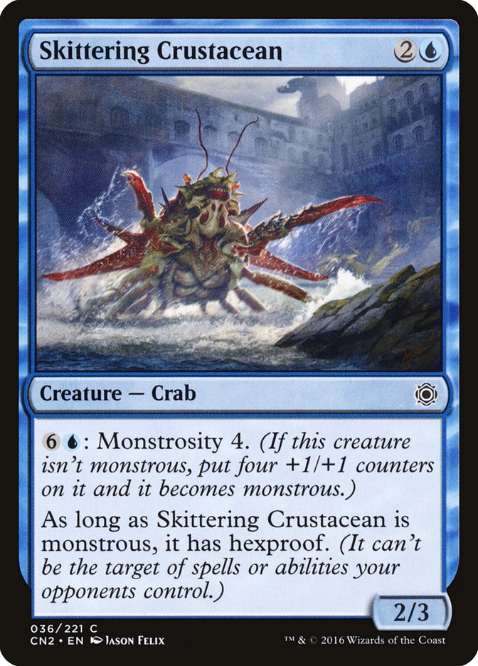 Skittering Crustacean [Conspiracy: Take the Crown] | Card Merchant Takapuna