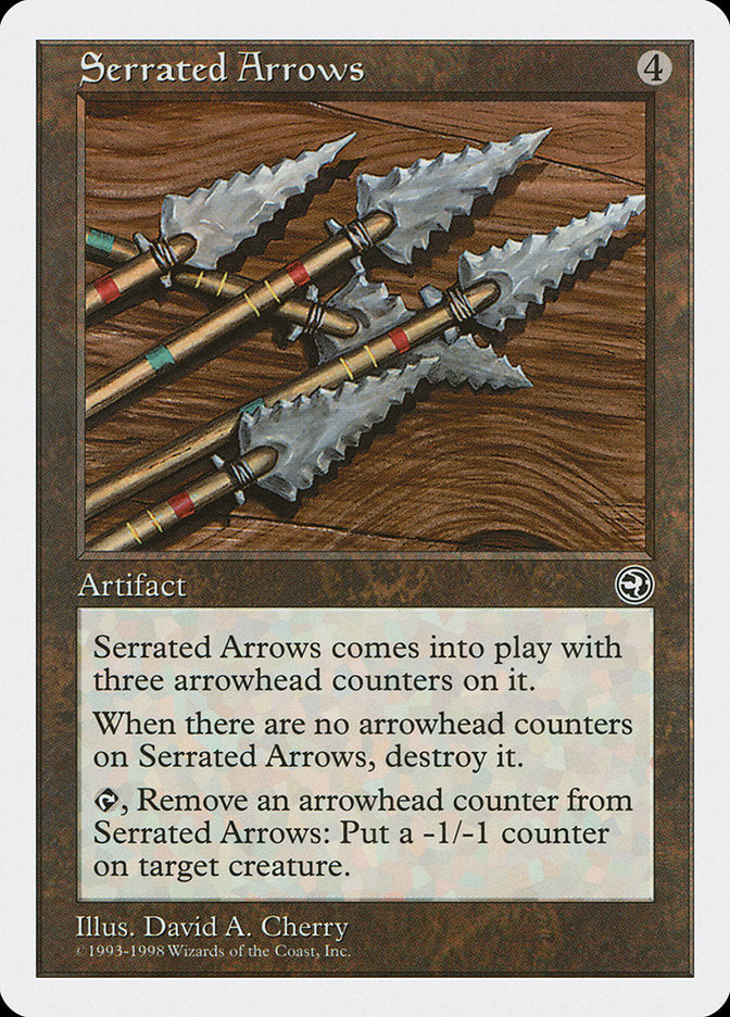 Serrated Arrows [Anthologies] | Card Merchant Takapuna