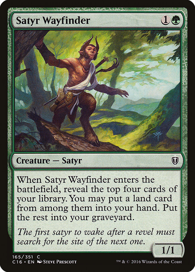 Satyr Wayfinder [Commander 2016] | Card Merchant Takapuna