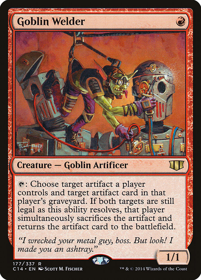 Goblin Welder [Commander 2014] | Card Merchant Takapuna