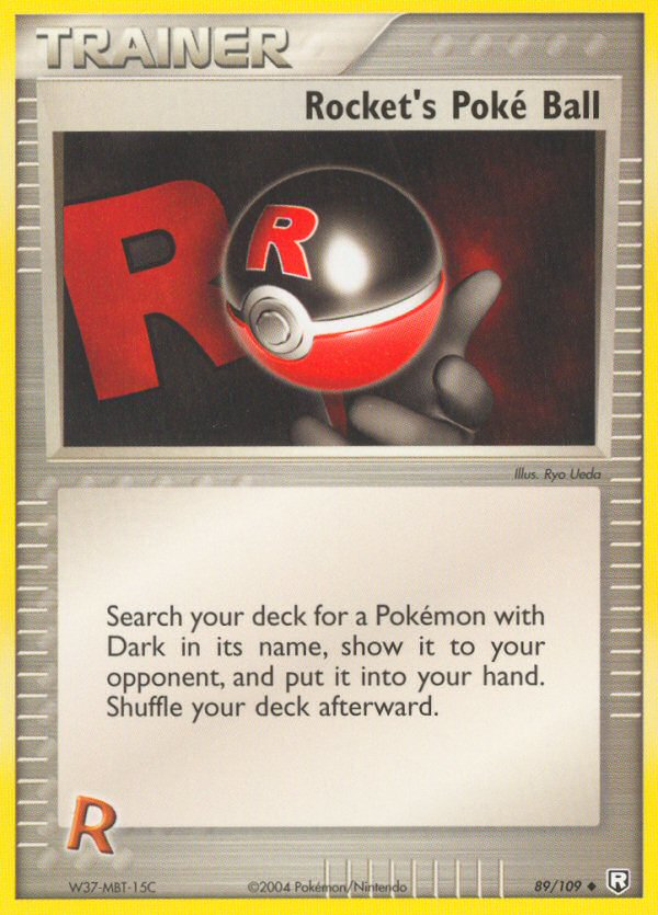 Rocket's Poke Ball (89/109) [EX: Team Rocket Returns] | Card Merchant Takapuna