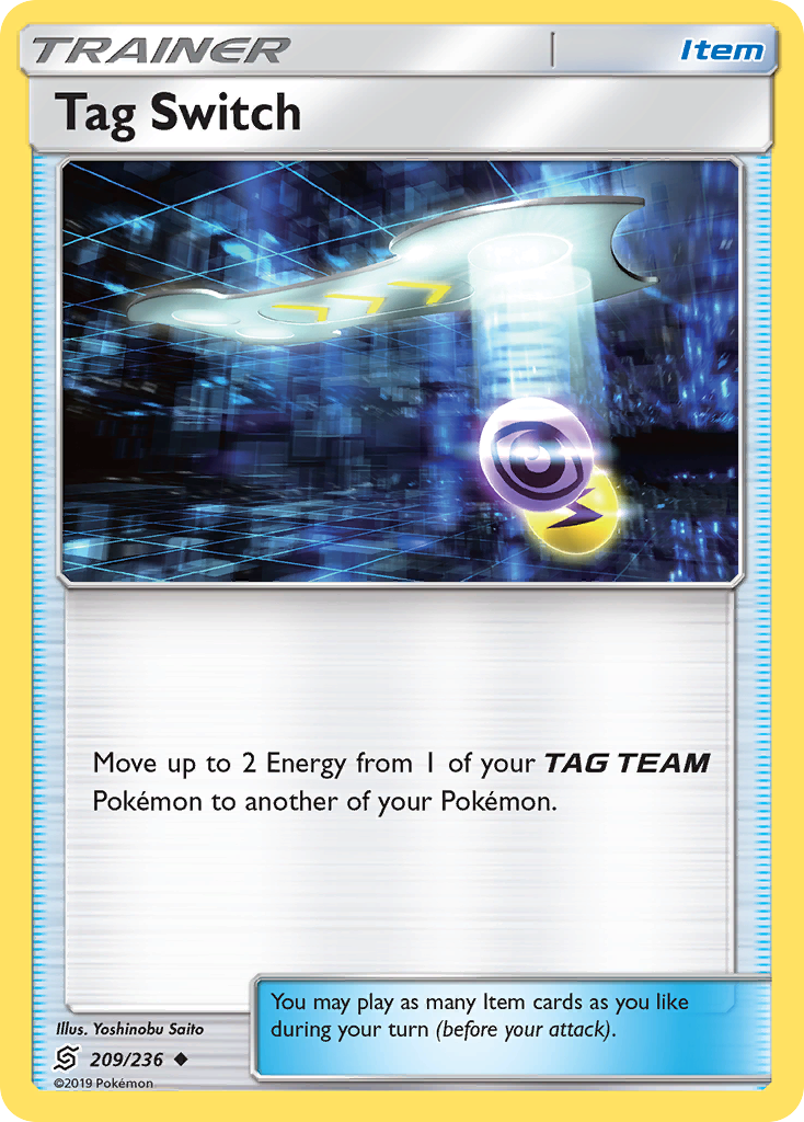 Tag Switch (209/236) [Sun & Moon: Unified Minds] | Card Merchant Takapuna